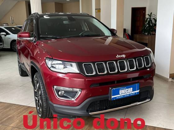 JEEP COMPASS 2.0 16V FLEX LIMITED AUTOMÁTICO JEEP COMPASS 2.0 16V FLEX LIMITED AUTOMÁTICO